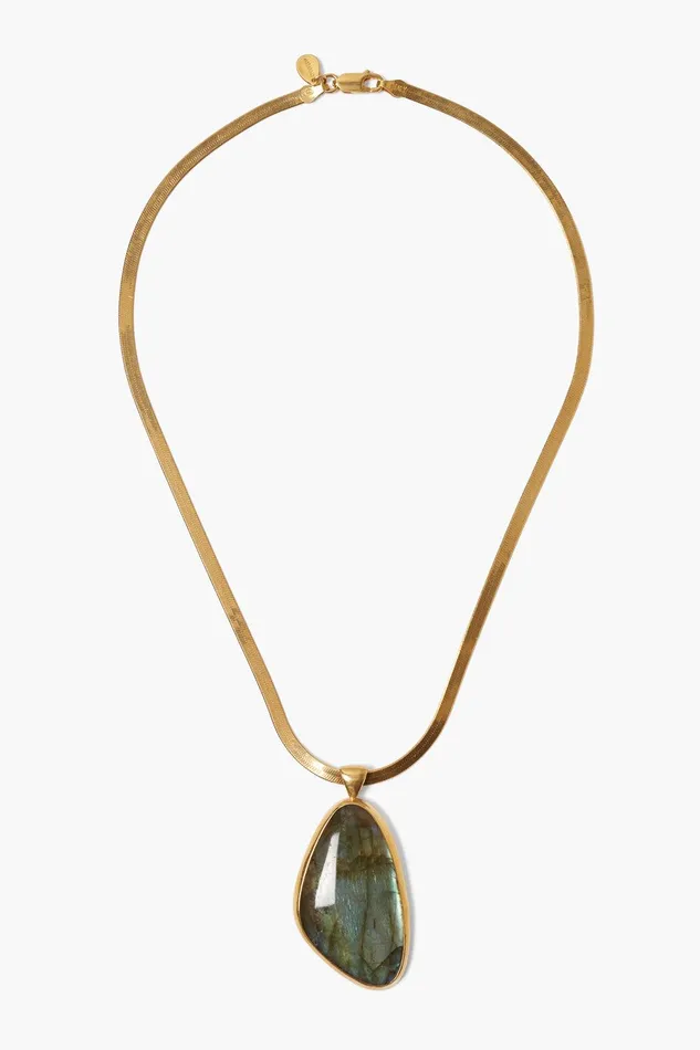 Yasmine Necklace Gold Labradorite Women Chan Luu Necklaces