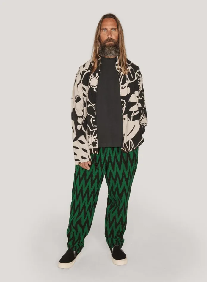 YMC Alva Skate Trouser Green Multi Mens Trousers