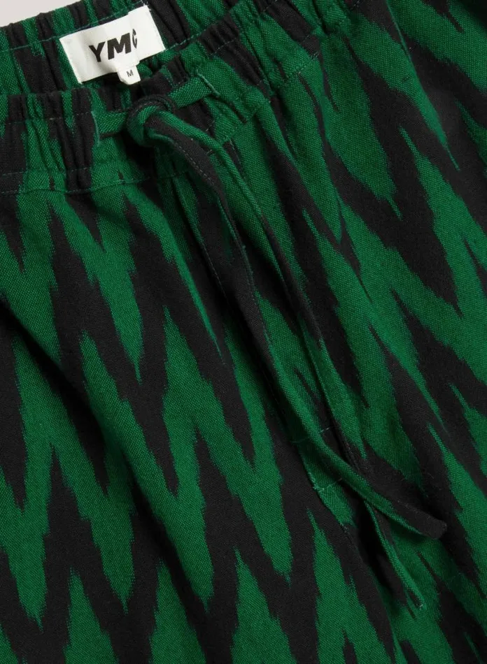 YMC Alva Skate Trouser Green Multi Mens Trousers