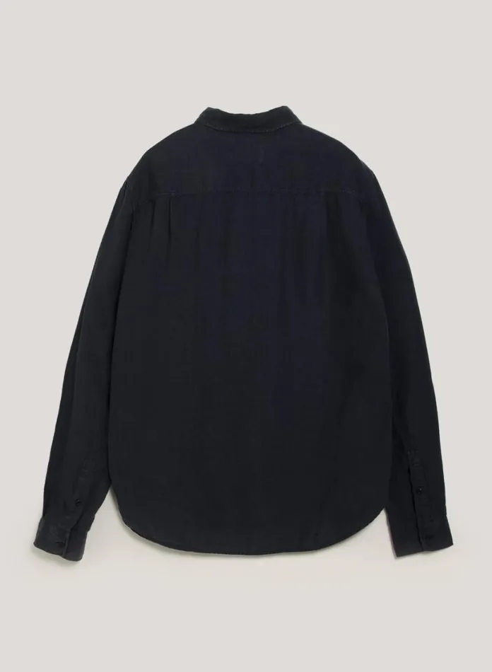 YMC Curtis Shirt Navy Mens Shirts