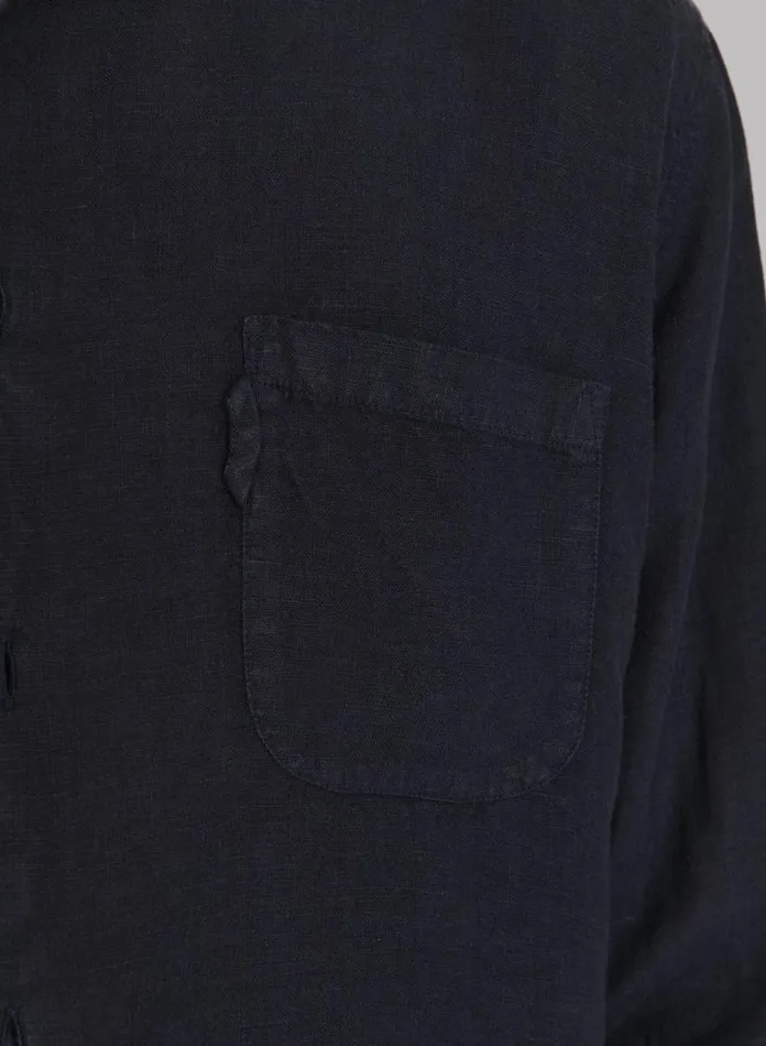 YMC Curtis Shirt Navy Mens Shirts