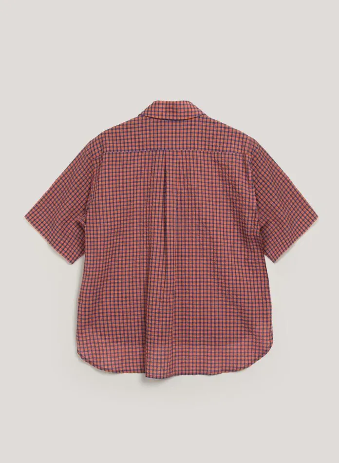 YMC Eva Shirt Red Multi Womens Shirts