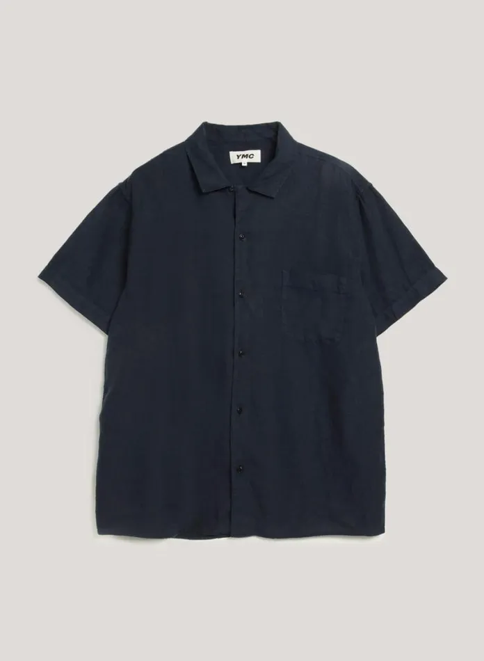 YMC Malick Shirt Navy Mens Shirts