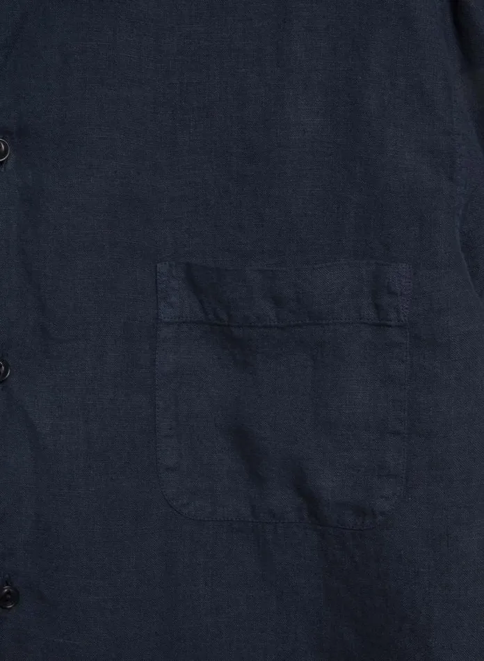 YMC Malick Shirt Navy Mens Shirts