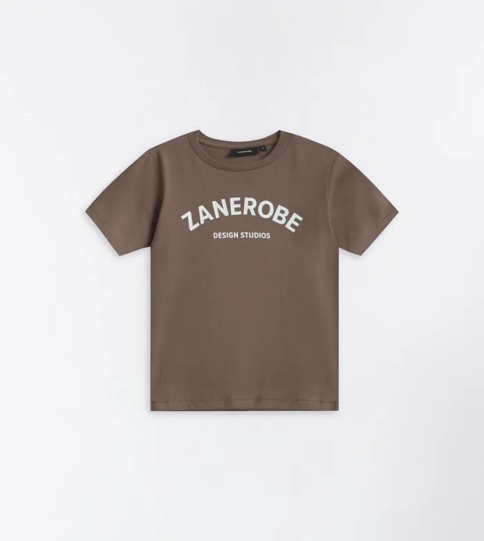 Zanerobe Kids Men Kids DS Box Tee Timber