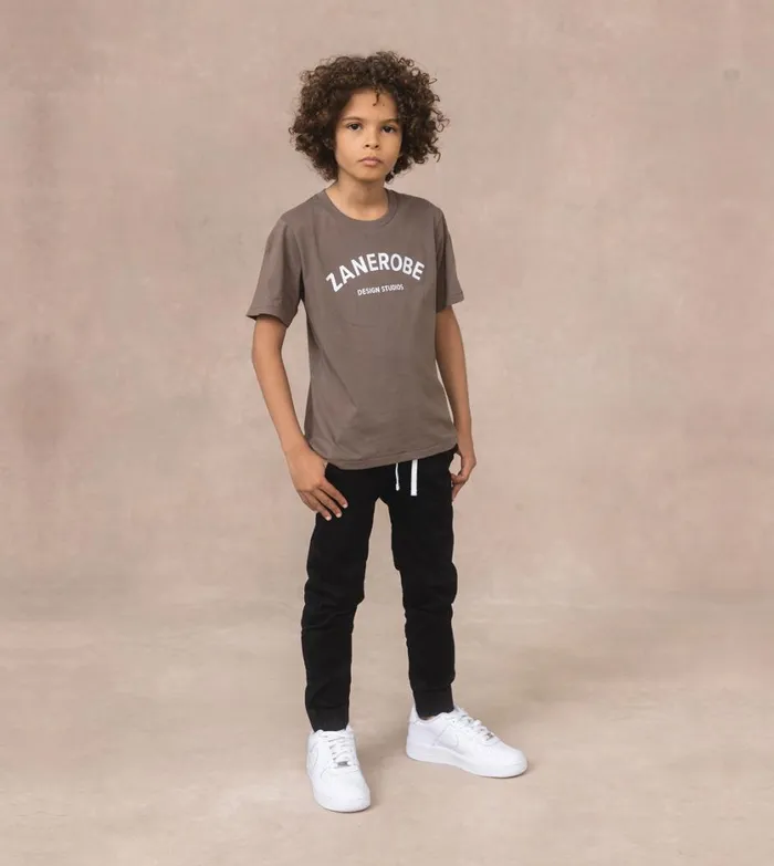 Zanerobe Kids Men Kids DS Box Tee Timber
