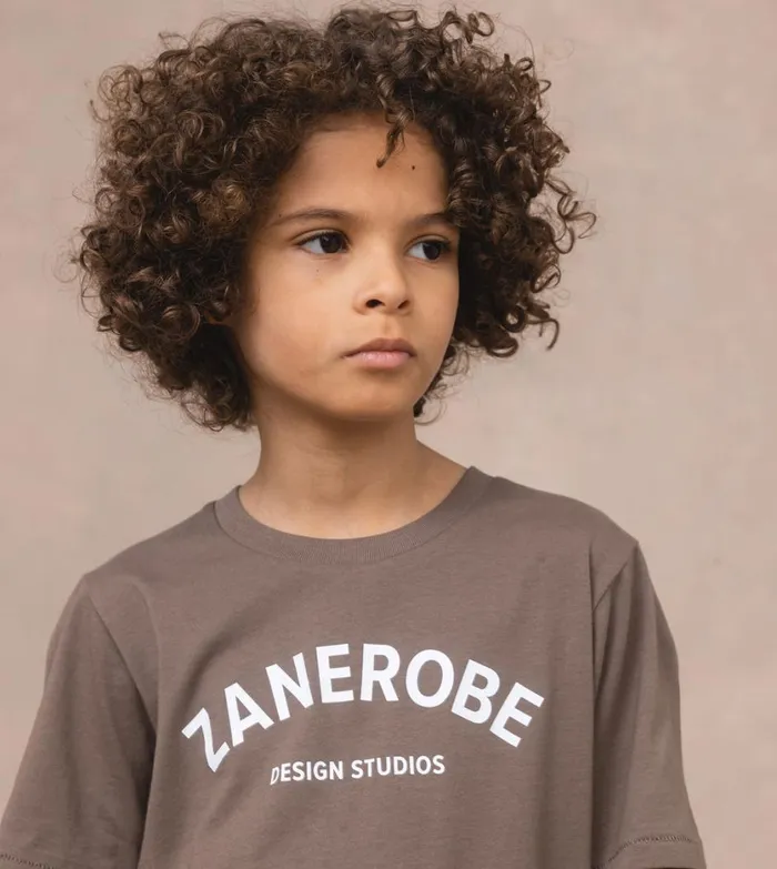 Zanerobe Kids Men Kids DS Box Tee Timber