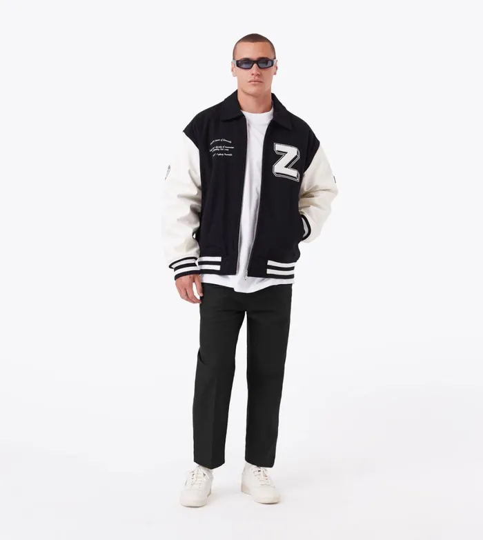 Zanerobe Pants Men Box Crop Pant Black