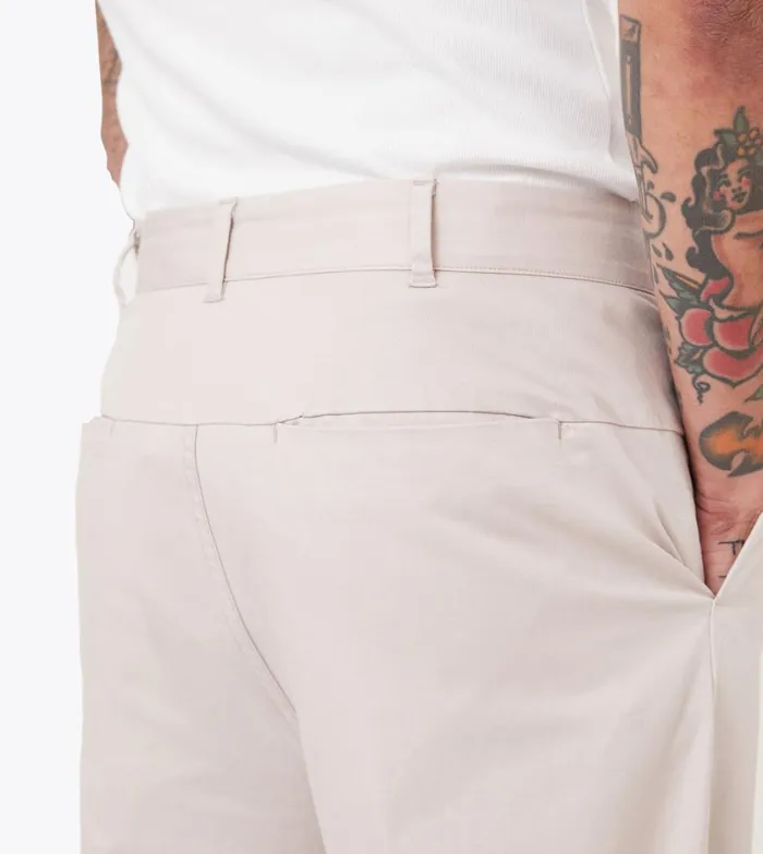 Zanerobe Pants Men Box Crop Pant Taupe