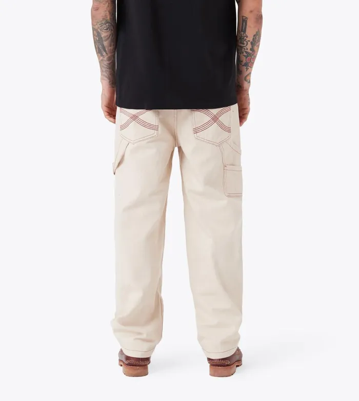 Zanerobe Pants Men Carpenter Pant Beige