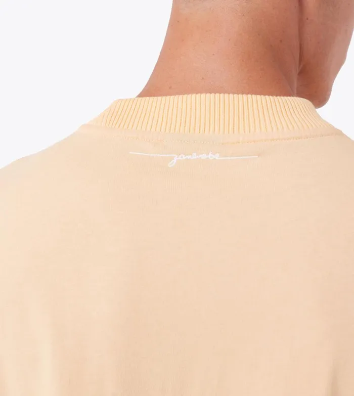 Zanerobe Tees and Tanks Men Lounge Tee GD Peach