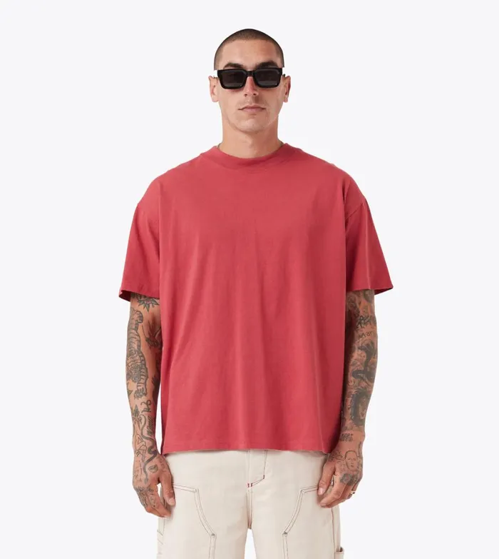 Zanerobe Tees and Tanks Men ZR Box Tee Cherry