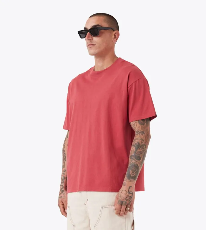 Zanerobe Tees and Tanks Men ZR Box Tee Cherry