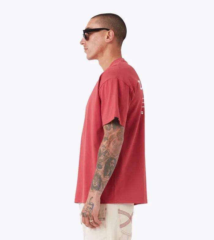 Zanerobe Tees and Tanks Men ZR Box Tee Cherry